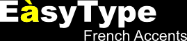 Type French accents with EasyType French Accents